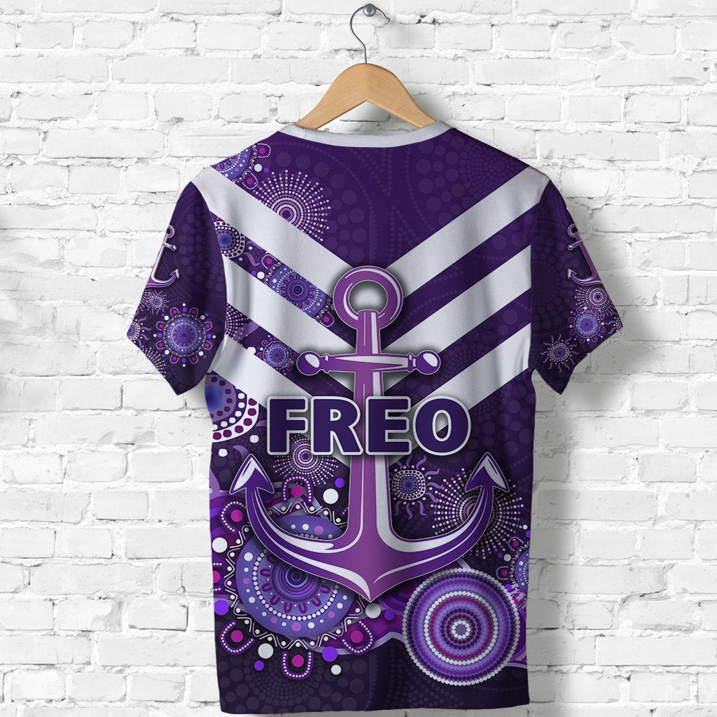 (Custom Personalised) Fremantle T shirt Dockers Indigenous Freo - Vibe Hoodie Shop