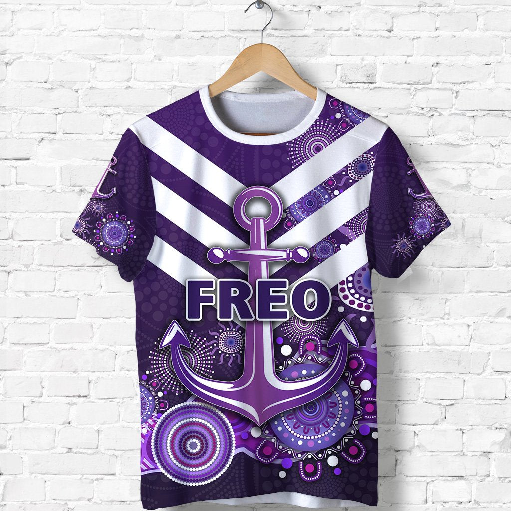 Fremantle T shirt Dockers Indigenous Freo - Vibe Hoodie Shop