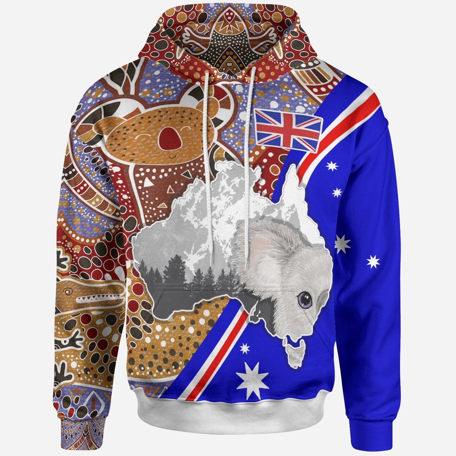 Hoodie - Australia Koala - Vibe Hoodie Shop