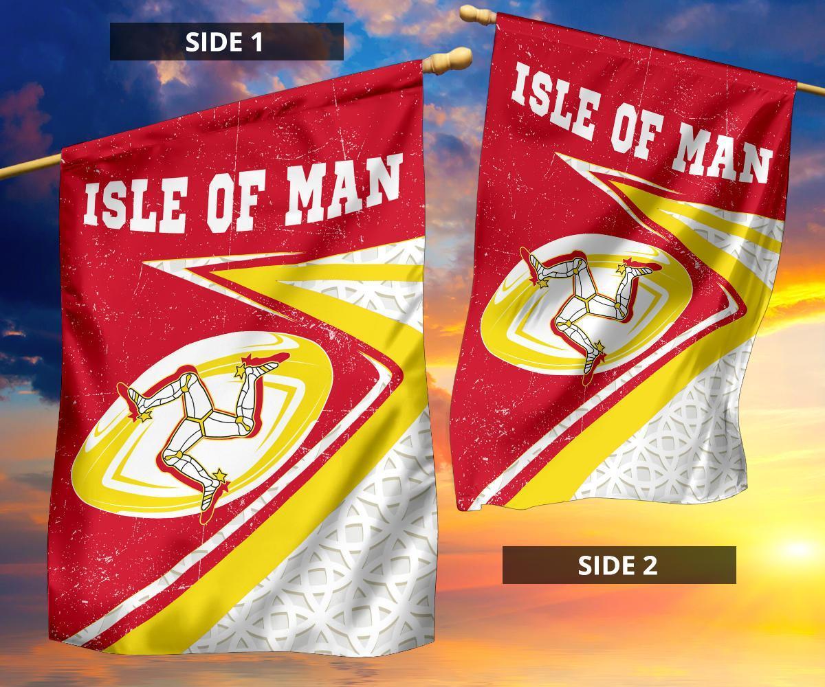 Isle Of Man Rugby Flag - Celtic Manx Rugby Ball - Vibe Hoodie Shop