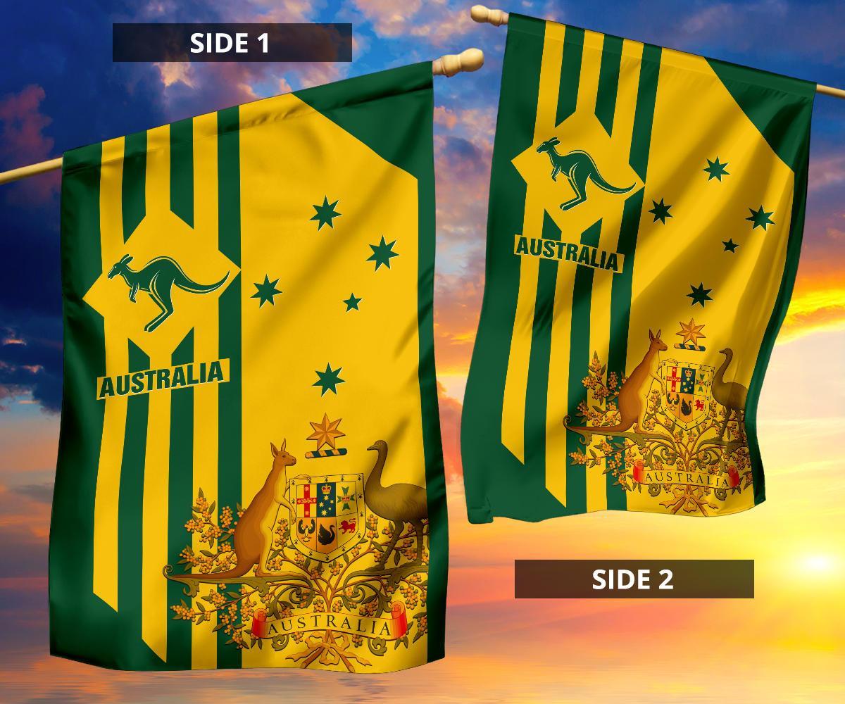 Flag - Australia Kangaroo Sign - Vibe Hoodie Shop