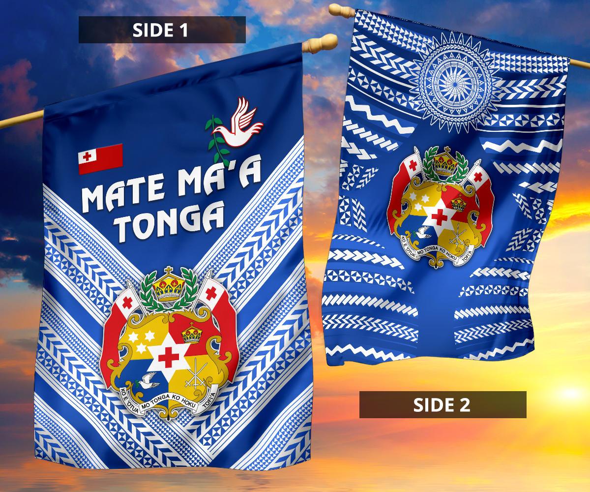 Mate Ma'a Tonga Rugby Flag Polynesian Creative Style - Blue - Vibe Hoodie Shop