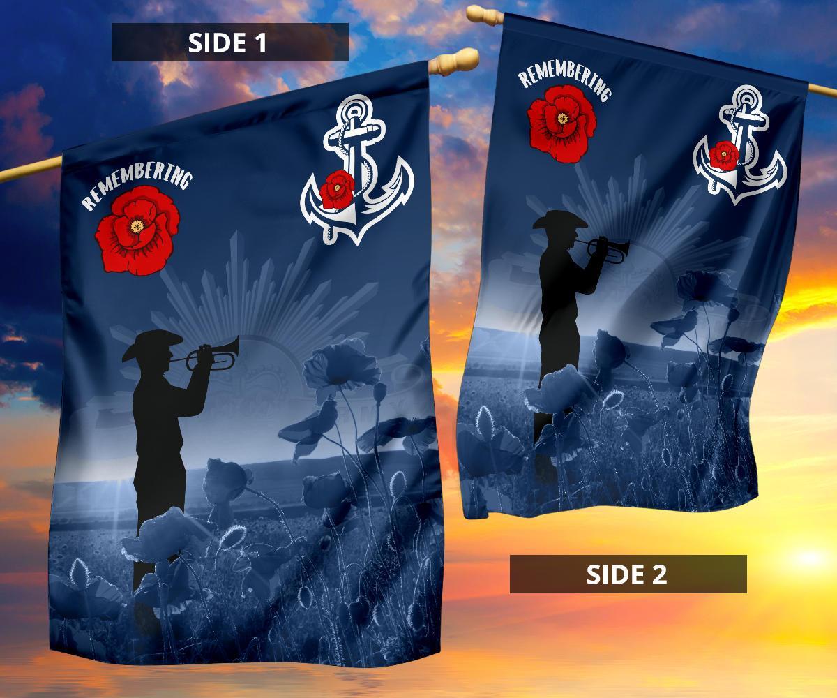 Navy ANZAC Sp - Remembering Our Heroes - Vibe Hoodie Shop