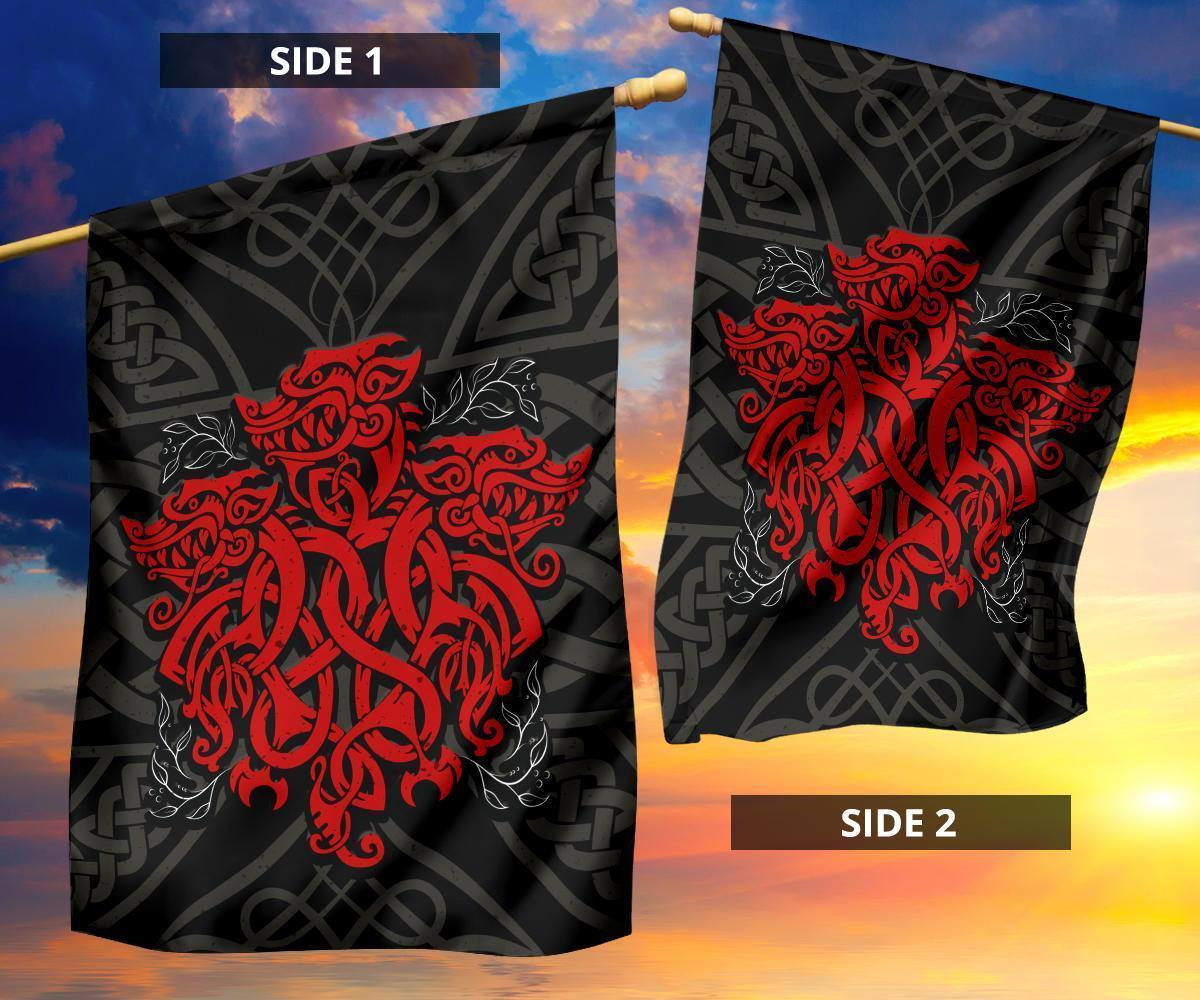 Celtic Three Dragon Flag - Vibe Hoodie Shop