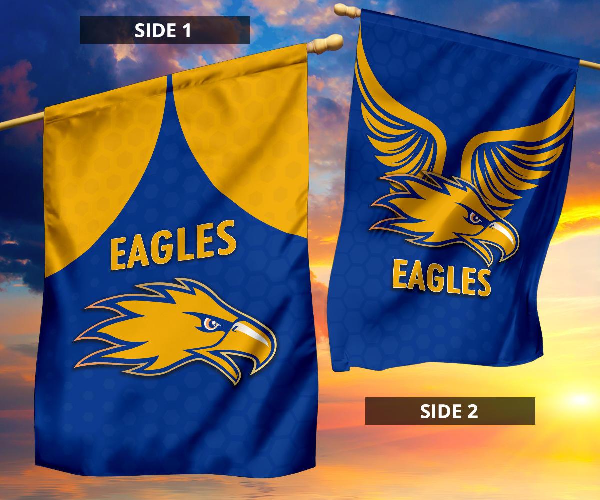 Eagles Flag West Coast - Royal Blue - Vibe Hoodie Shop