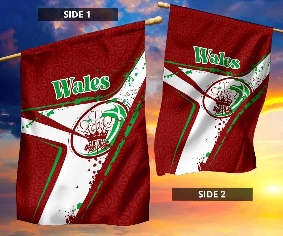 Wales Rugby Flag - Welsh Rugby - Vibe Hoodie Shop