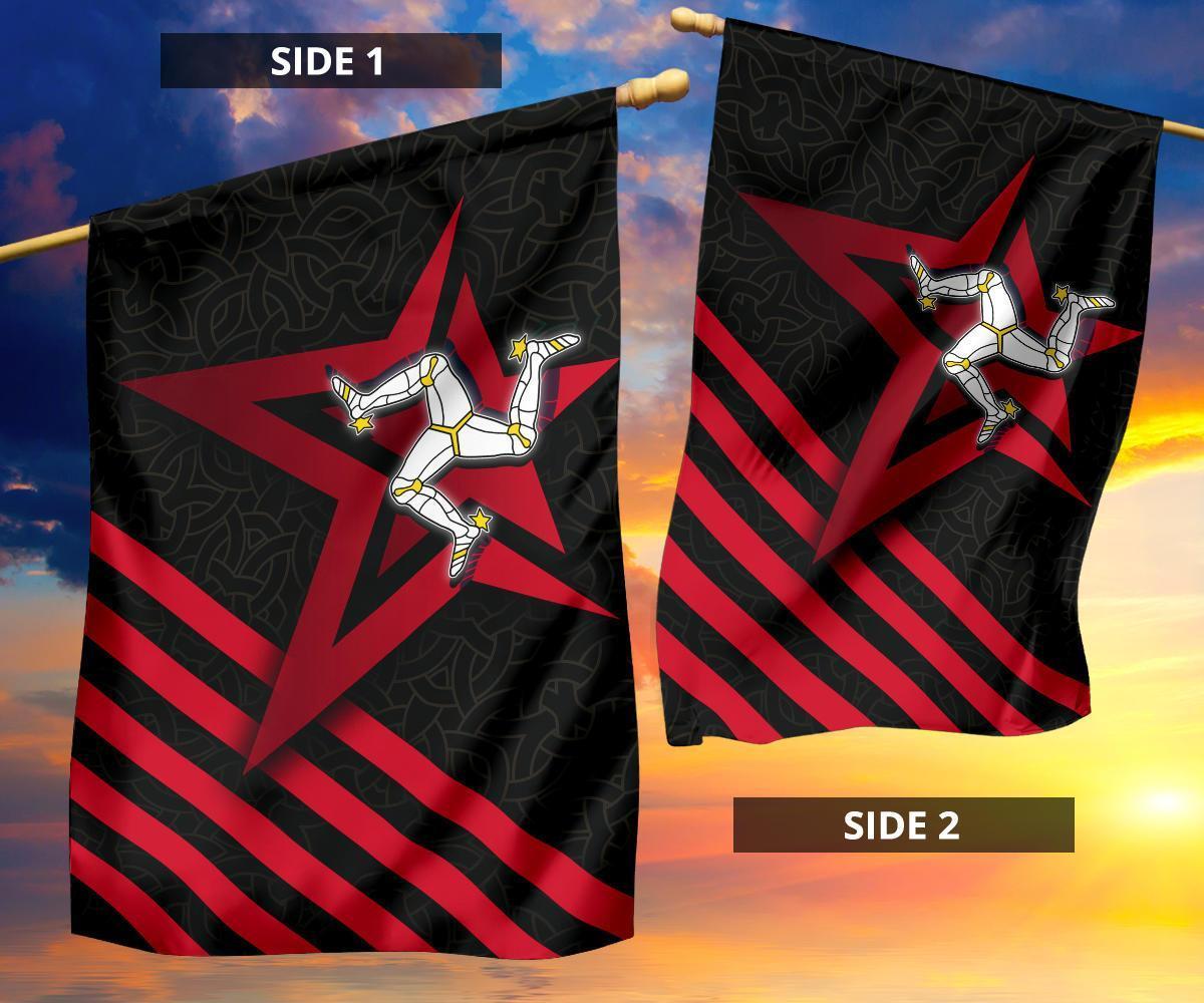 Isle of Man Celtic Flag - Isle of Man Star - Vibe Hoodie Shop