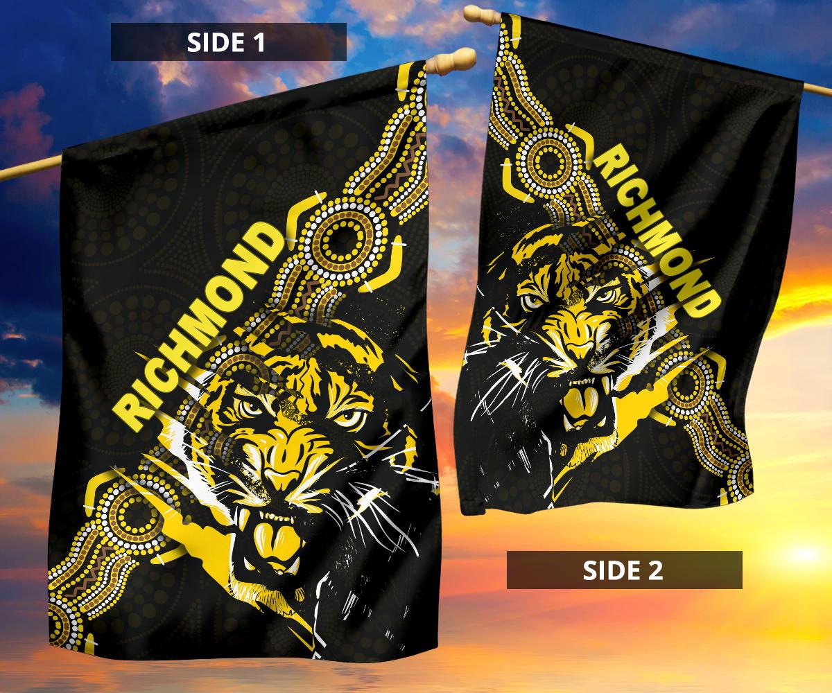 Richmond Flag Power Tigers Indigenous - Vibe Hoodie Shop