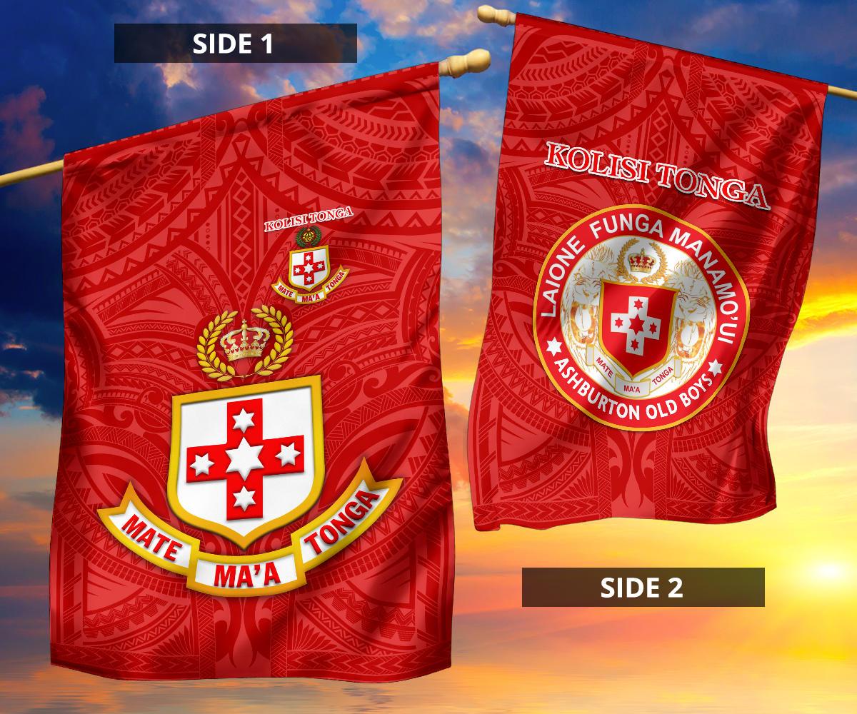 Kolisi Tonga Flag Mate Ma'a Tonga Rugby Ashburton Old Boys - Vibe Hoodie Shop