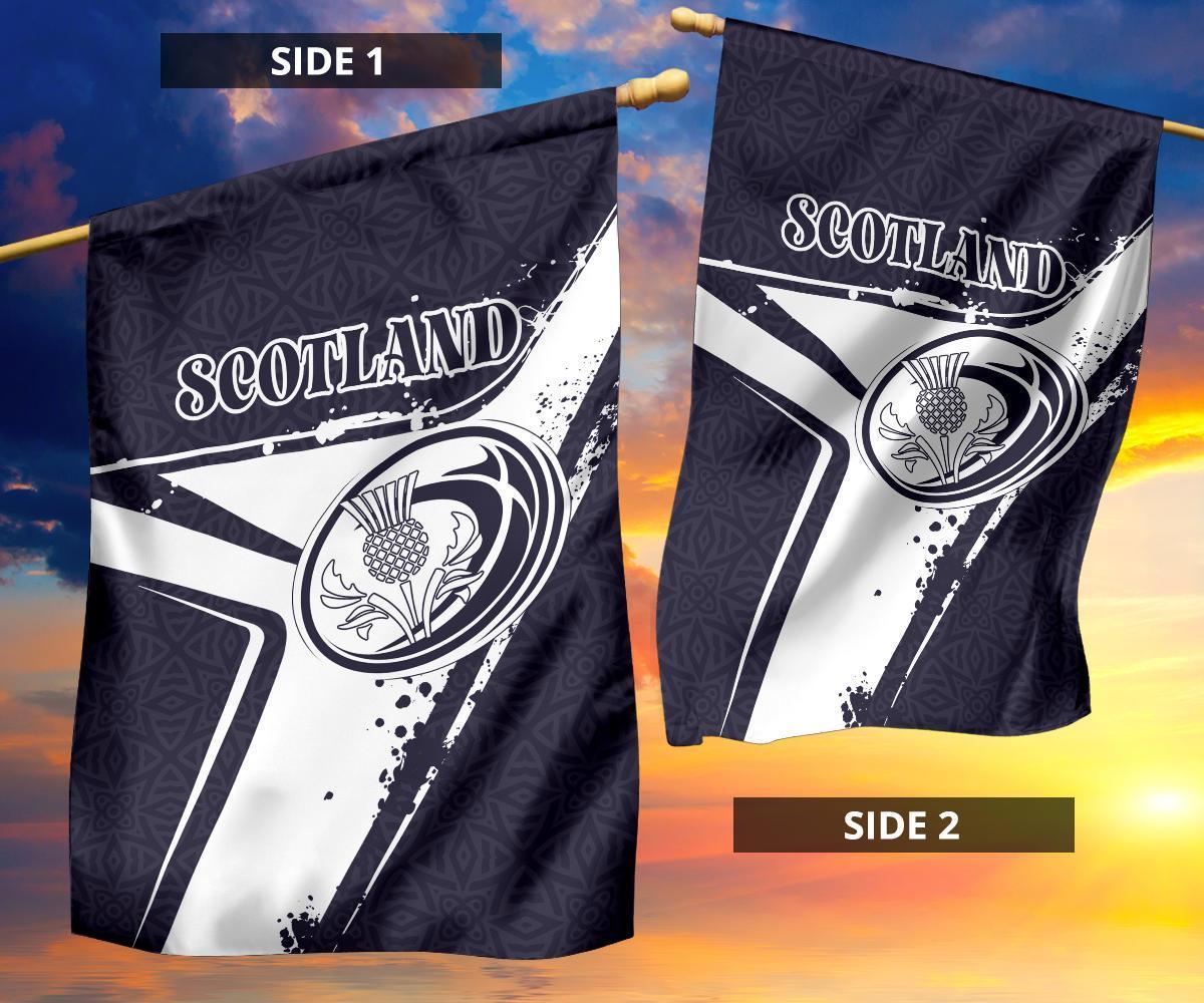 Scotland Rugby Flag - Scottish Rugby - Vibe Hoodie Shop