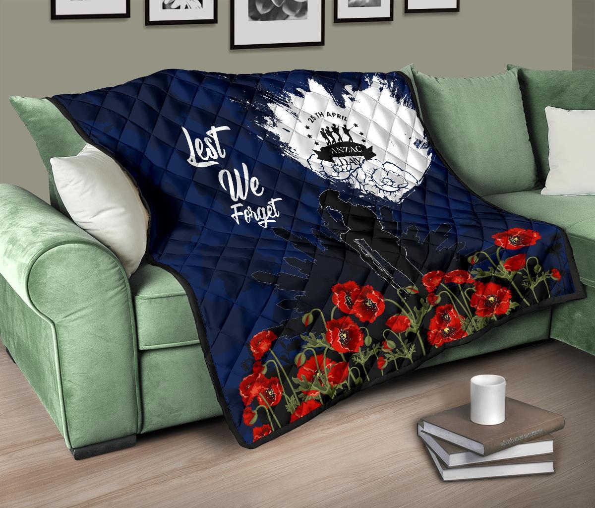 ANZAC Day Premium Quilt - Australia ANZAC Day 2021 - Vibe Hoodie Shop