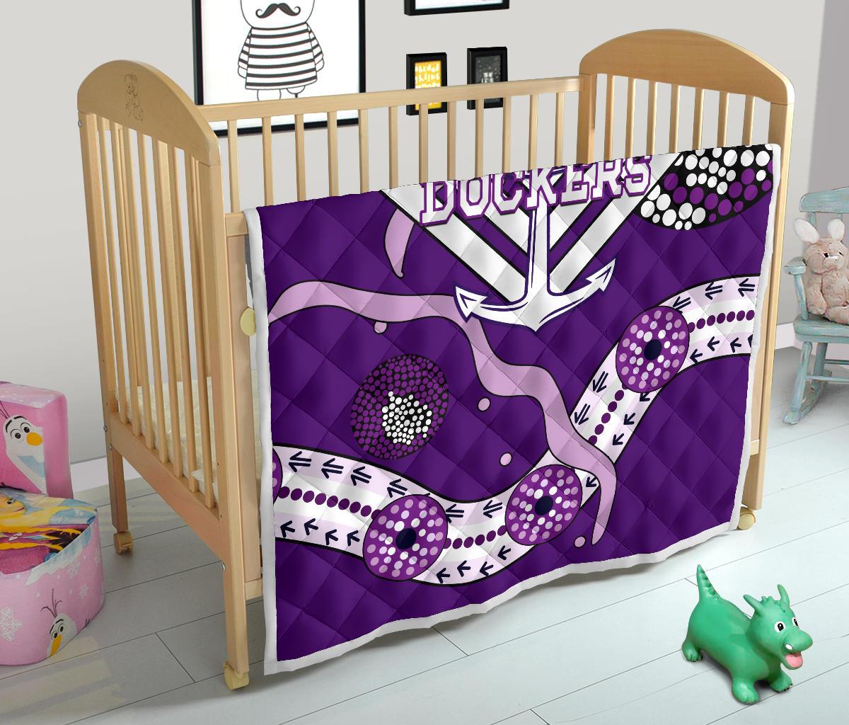 Dockers Premium Quilt Indigenous Fremantle - Freo - Vibe Hoodie Shop