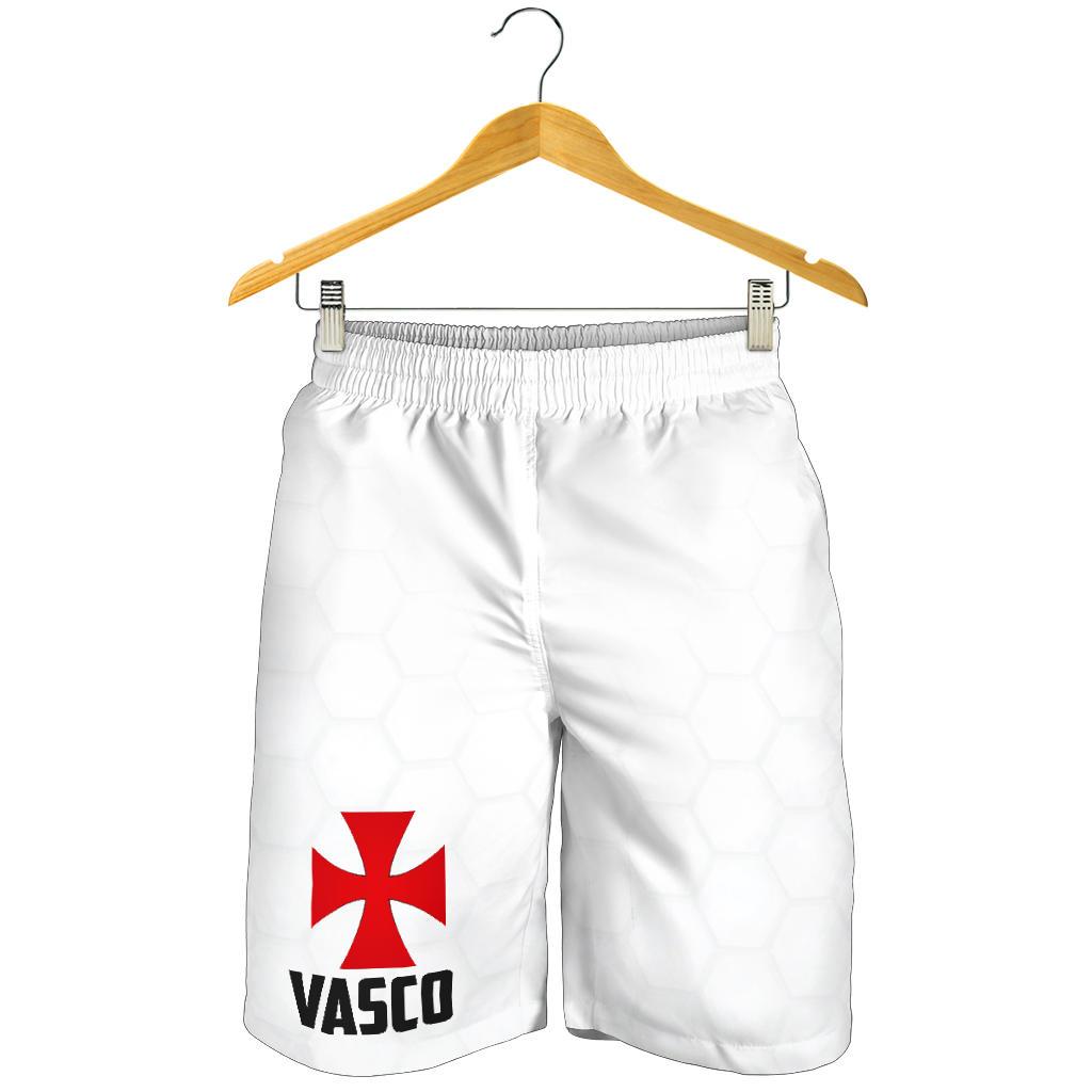 Vasco Men's Shorts White - Vibe Hoodie Shop