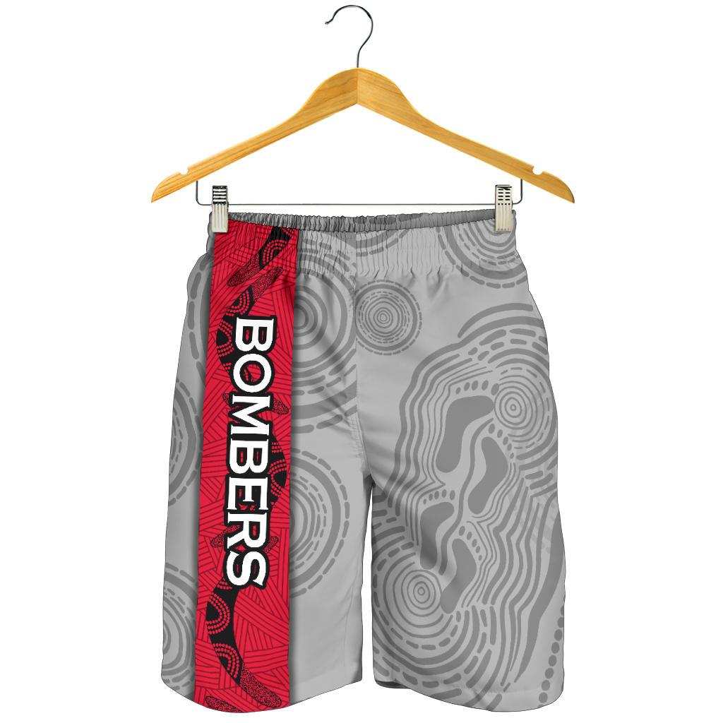 Essendon Bombers All Over Print Men's Shorts - Vibe Hoodie Shop