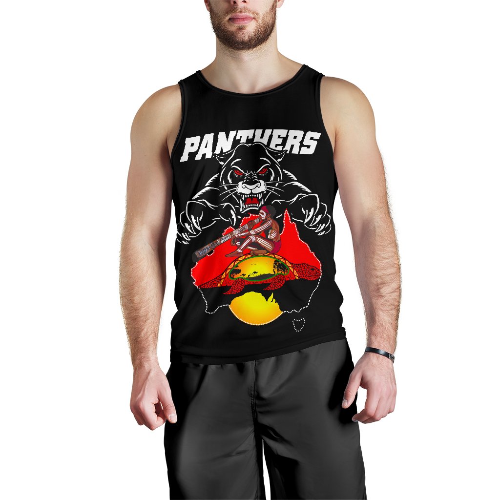 Panthers Men Tank Top Special Map - Vibe Hoodie Shop