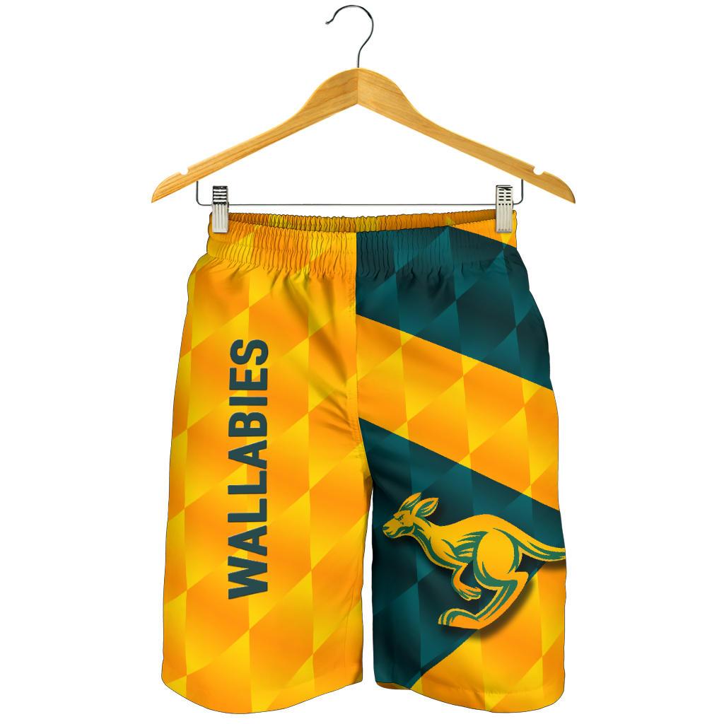 Wallabies Men Shorts Sporty Style - Vibe Hoodie Shop