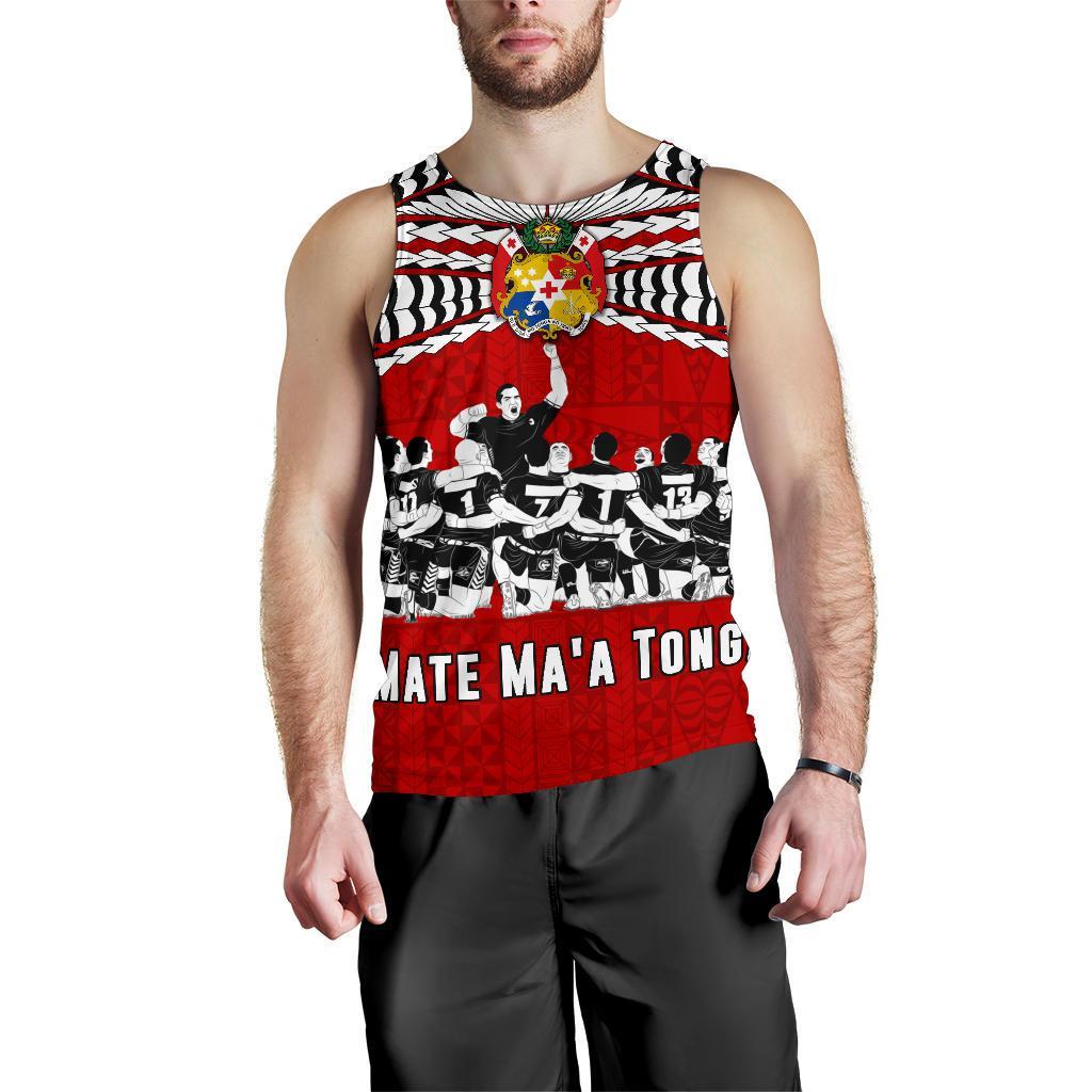 Tonga Sipi Tau Men Tank Top Mate Ma'A - Vibe Hoodie Shop