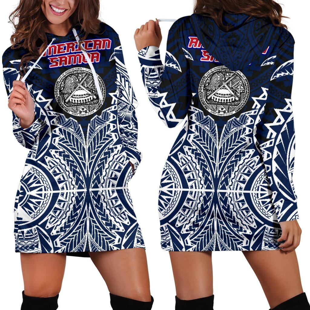 American Samoa Premium Hoodie Dress - Vibe Hoodie Shop