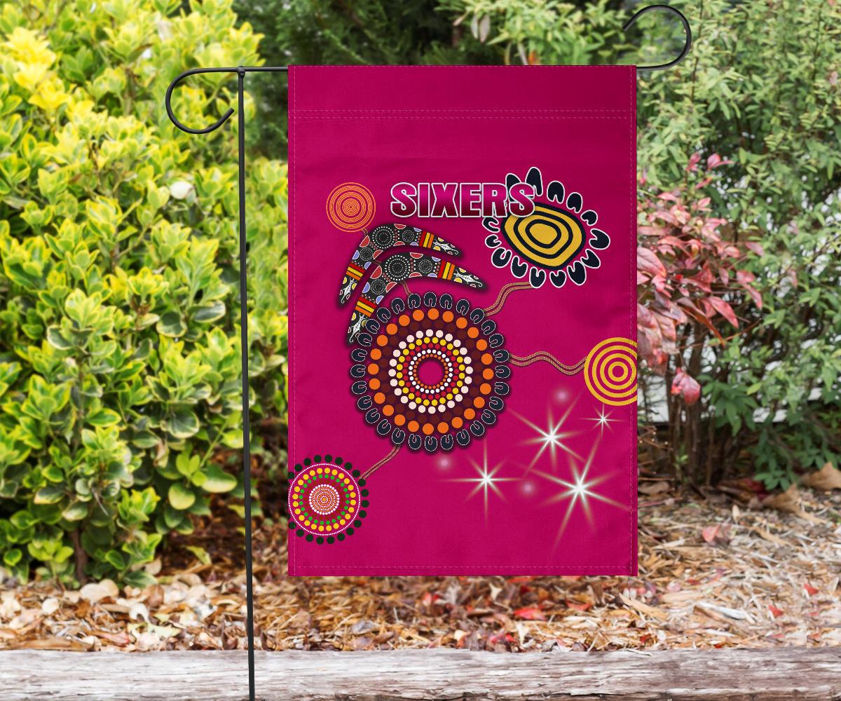 Sydney Flag Sixers Indigenous - Magenta - Vibe Hoodie Shop