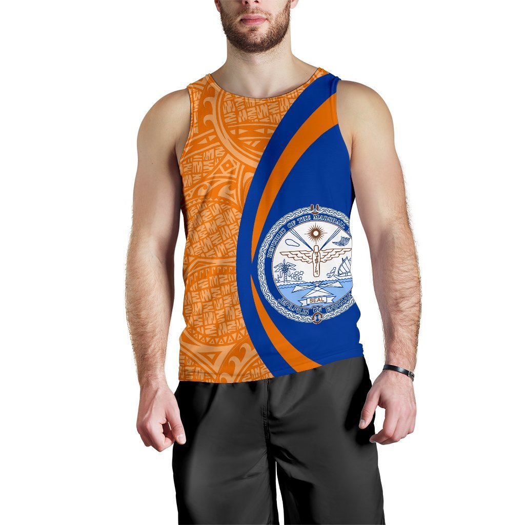 Marshall Islands Polynesian Men's Tank Top 06 - Vibe Hoodie Shop