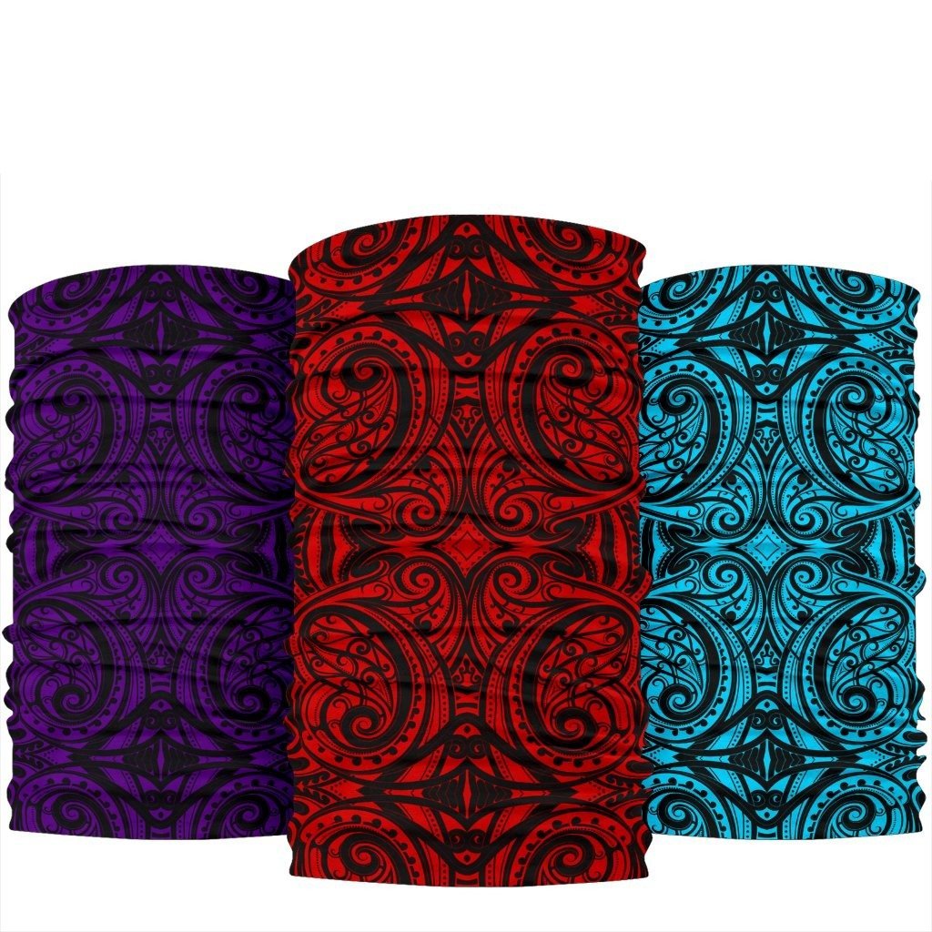 New Zealand Bandana Maori Pattern Colorful - Vibe Hoodie Shop