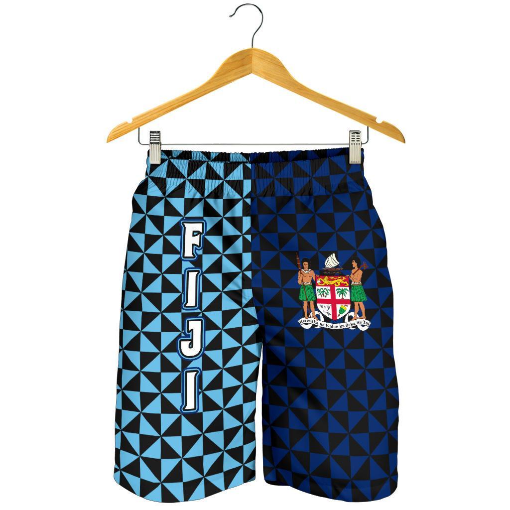 Fiji Polynesian All Over Print Men's Shorts Coat Of Arms - Vibe Hoodie Shop