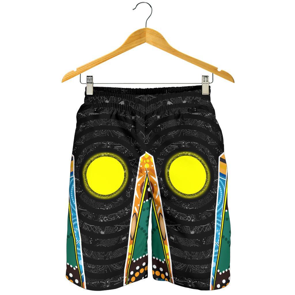 Men's Shorts - Aboriginal Lives Matter Style Tornado - Vibe Hoodie Shop