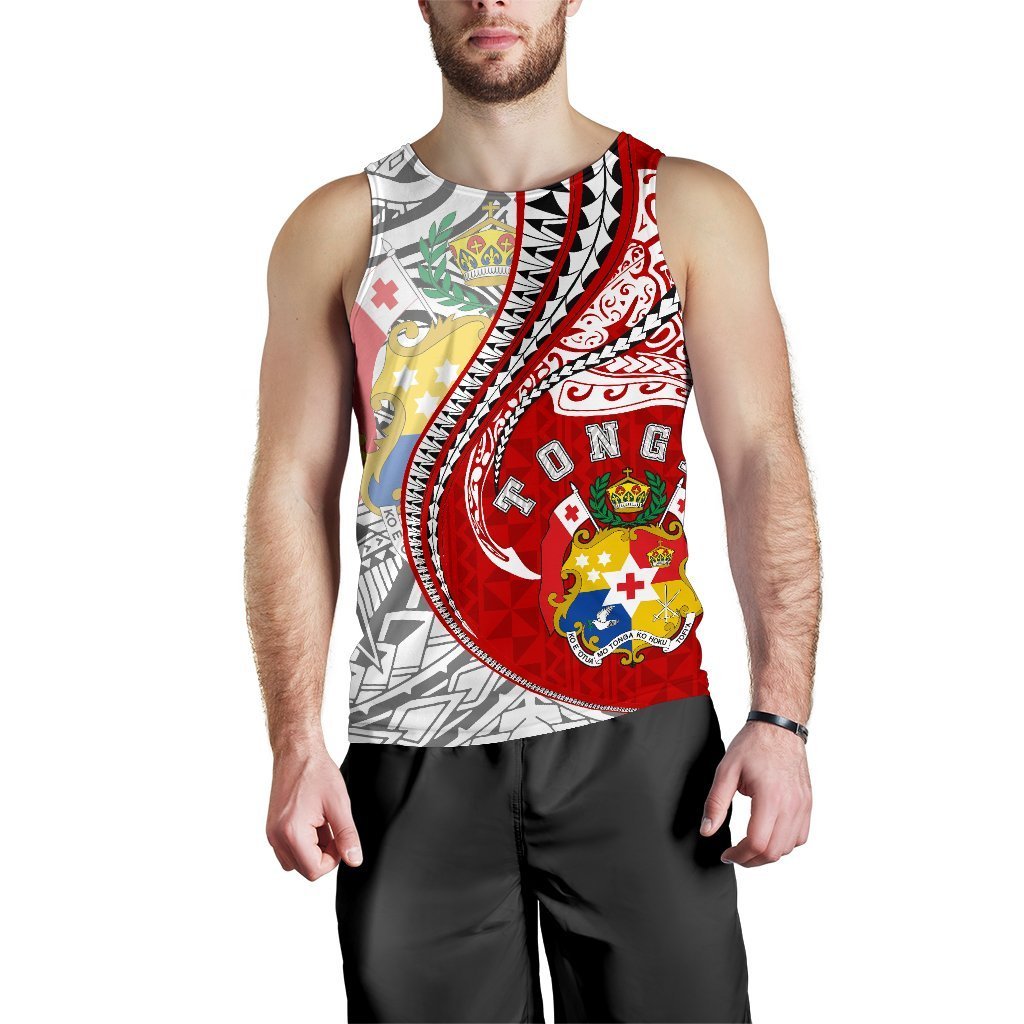 Tonga Men's Tank Top Kanaloa Tatau Gen To - Vibe Hoodie Shop