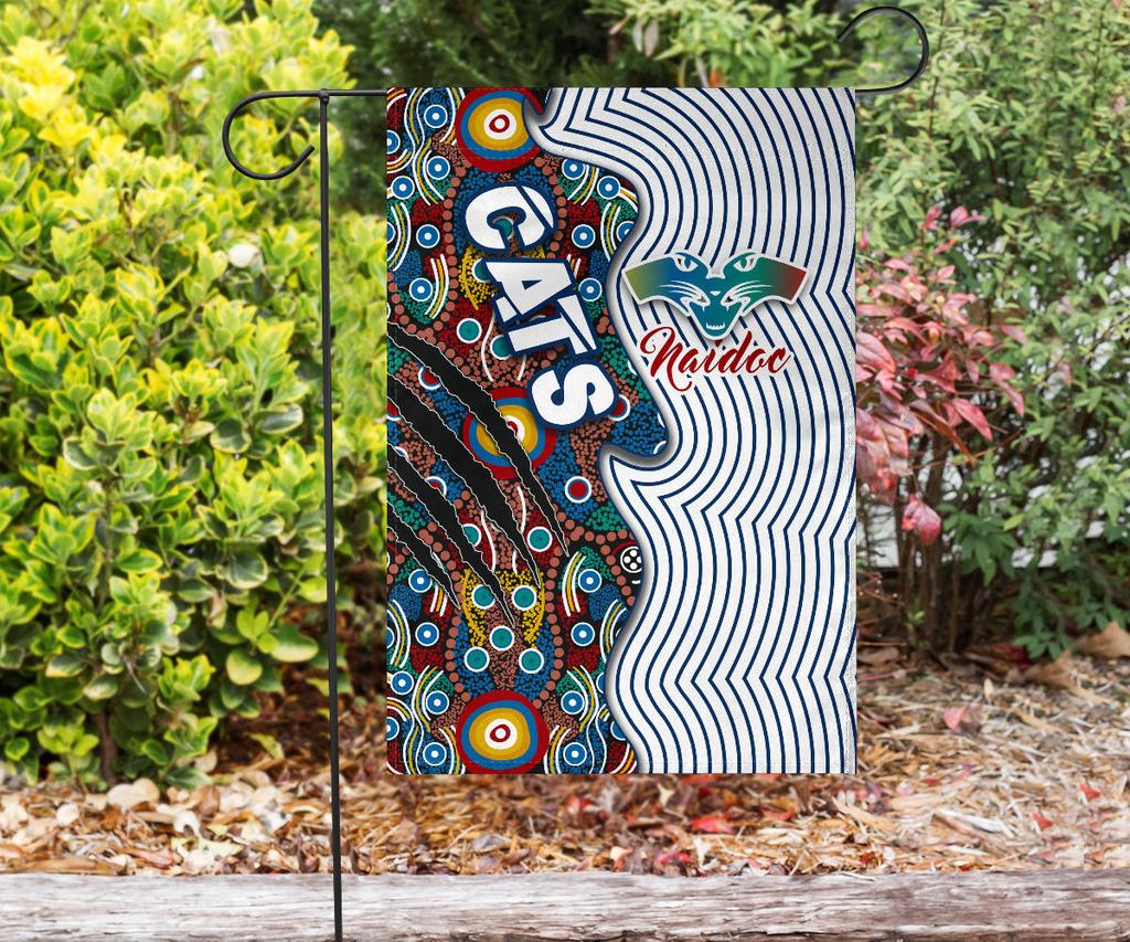 (Custom Personalised) Geelong NAIDOC Week Flag Cats Indigenous Version Special - Vibe Hoodie Shop