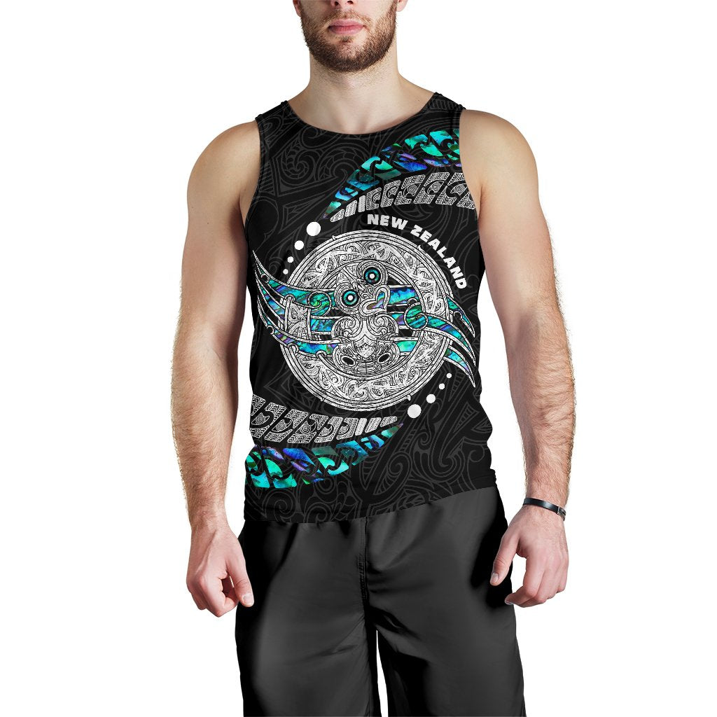 Maori New Zealand Men's Tank Top Hei Tiki Sport Style - Vibe Hoodie Shop