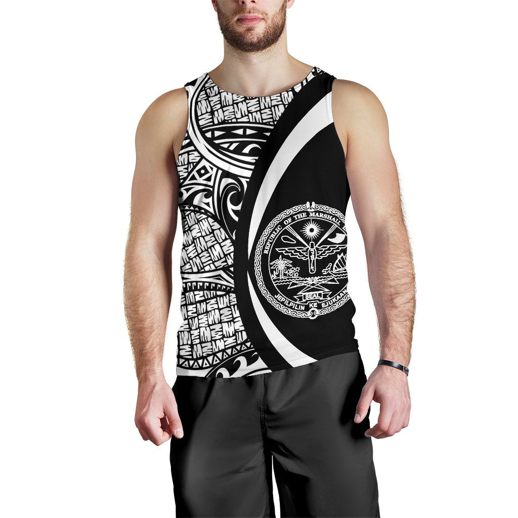 Marshall Islands Polynesian Men's Tank Top 02 - Vibe Hoodie Shop