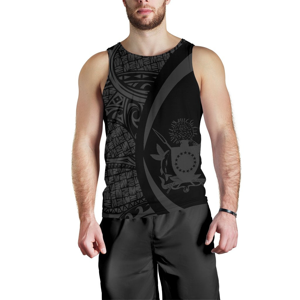 Cook Islands Polynesian Men's Tank Top 01 - Vibe Hoodie Shop