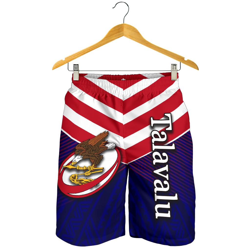 American Samoa Talavalu Rugby All Over Print Men's Shorts - Vibe Hoodie Shop