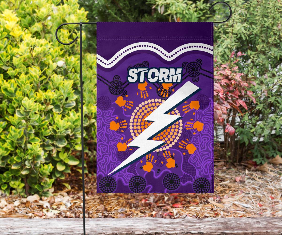 Storm Flag Indigenous Aboriginal Melbourne - Sun Style - Vibe Hoodie Shop