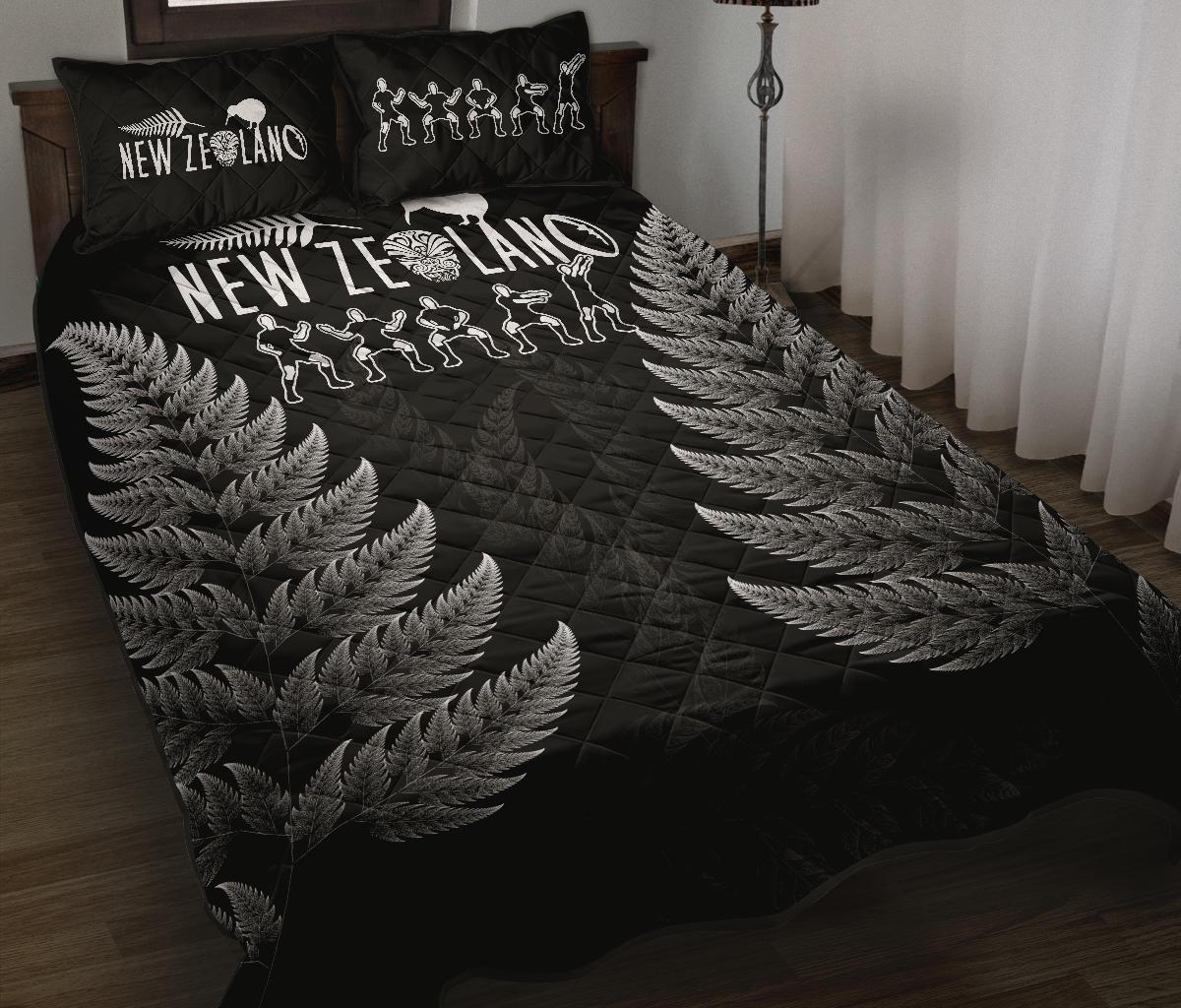 Quilt Bed Set New Zealand Rugby Haka Exclusive Edition - Vibe Hoodie Shop