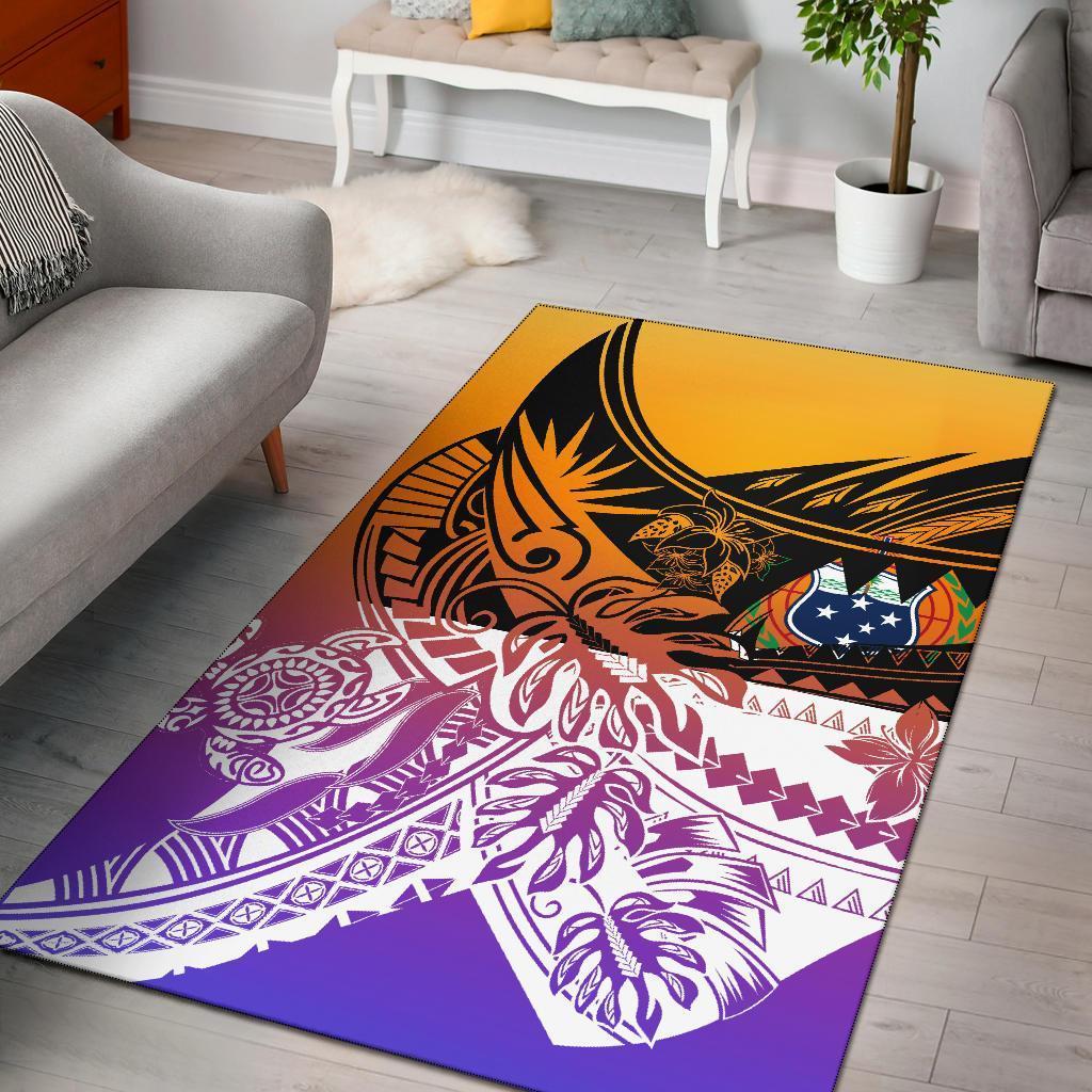 Samoa Area Rug - Tribal Jungle Pattern - Vibe Hoodie Shop