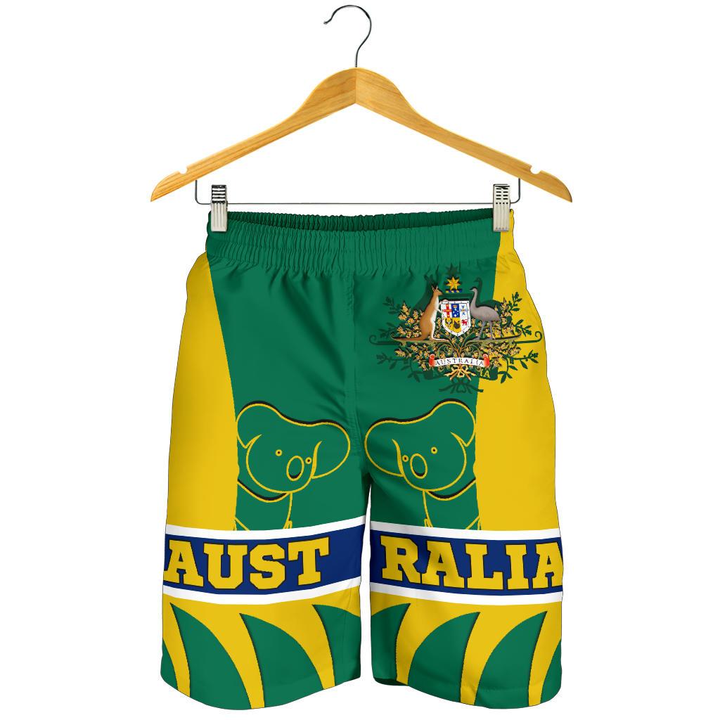 Shorts - Australian Coat Of Arms Short Koala - Men - Vibe Hoodie Shop