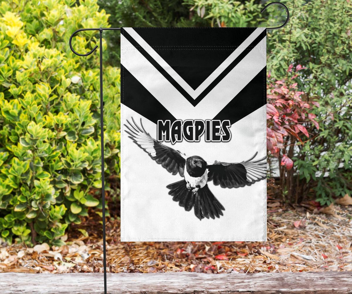 Western Suburbs Magpies Flag Original Style - White - Vibe Hoodie Shop