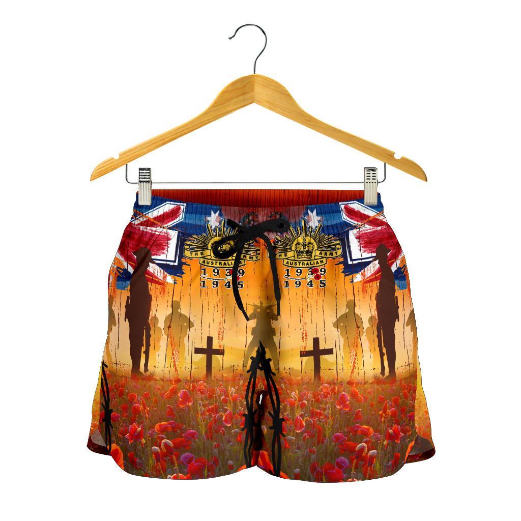 australia-anzac-day-2021-all-over-print-womens-short-anzac-day-commemoration-1939-1945