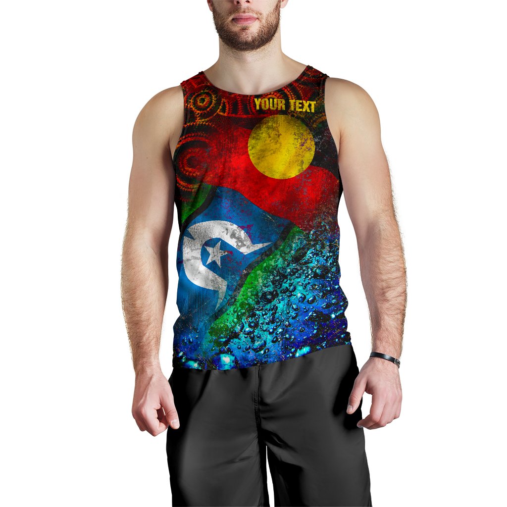 Custom Men's Tank top - Always Was, Always Will Be NAIDOC Week 2021 - Vibe Hoodie Shop