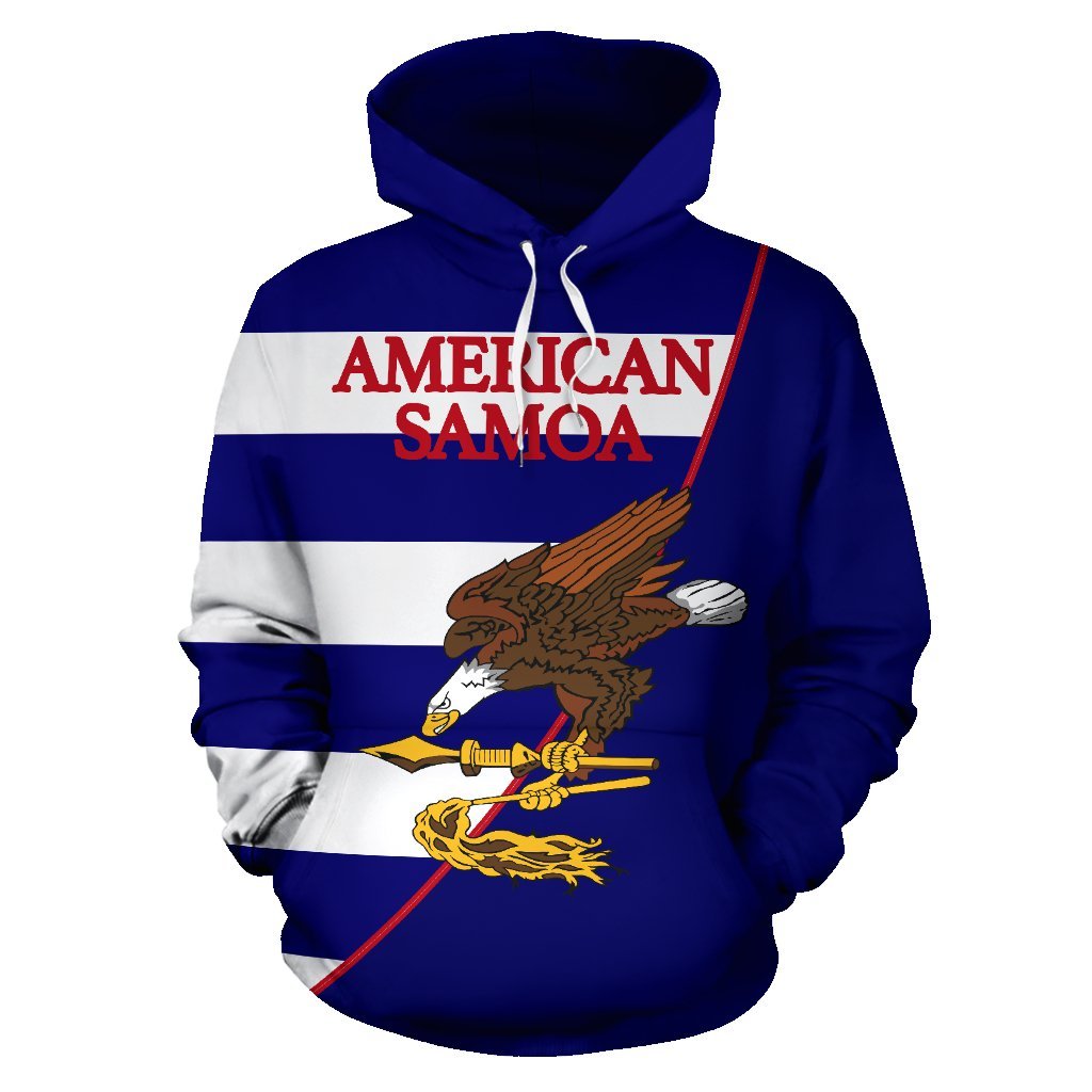 American Samoa Hoodie Flag Color - Vibe Hoodie Shop