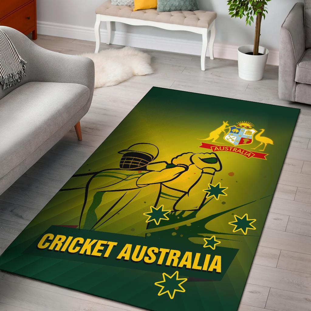 Cricket Area Rug - Australian Cricket National Color - Vibe Hoodie Shop