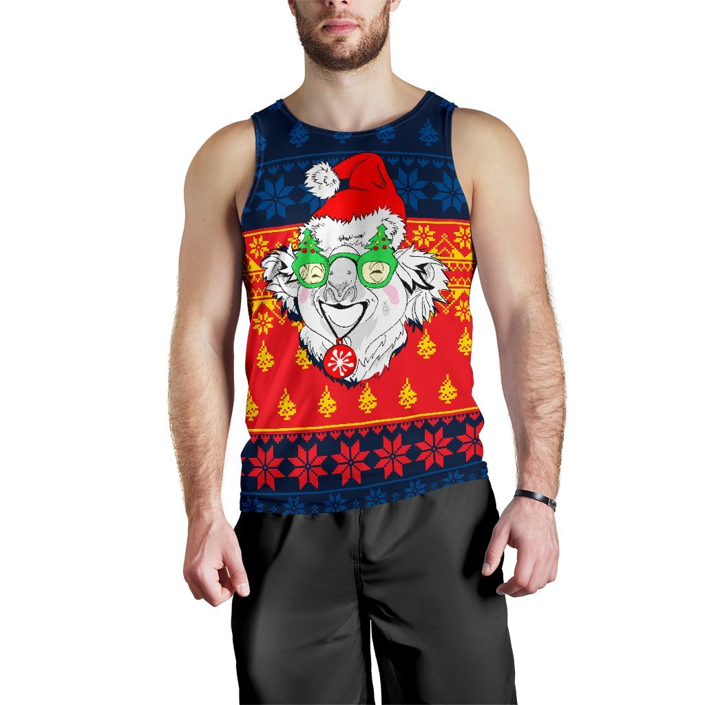 Custom Australia Christmas Men's Tank Top - Bye Bye 2020 - Vibe Hoodie Shop