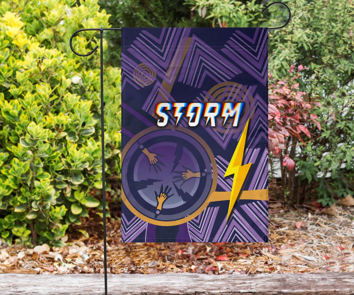 Melbourne Storm Flag Simple Indigenous - Purple - Vibe Hoodie Shop