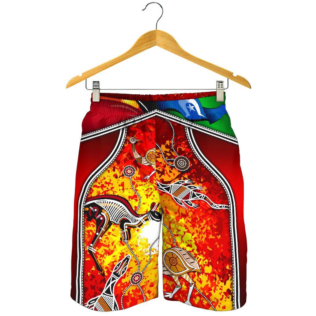 Indigenous Men's Shorts - NAIDOC Week Always Will Be - Vibe Hoodie Shop