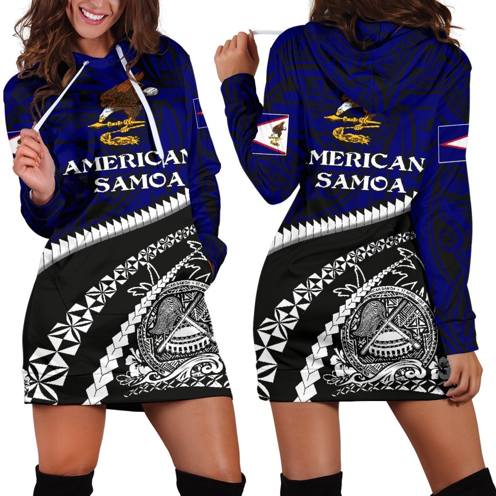 American Samoa Women's Hoodie Dress - Road To Hometown - Vibe Hoodie Shop