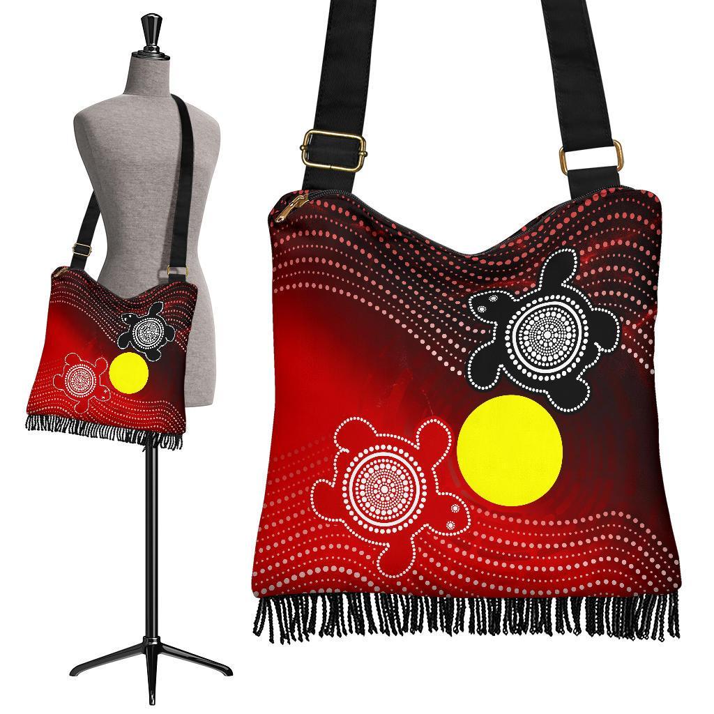 aboriginal-boho-handbag-indigenous-circle-dot-painting-style