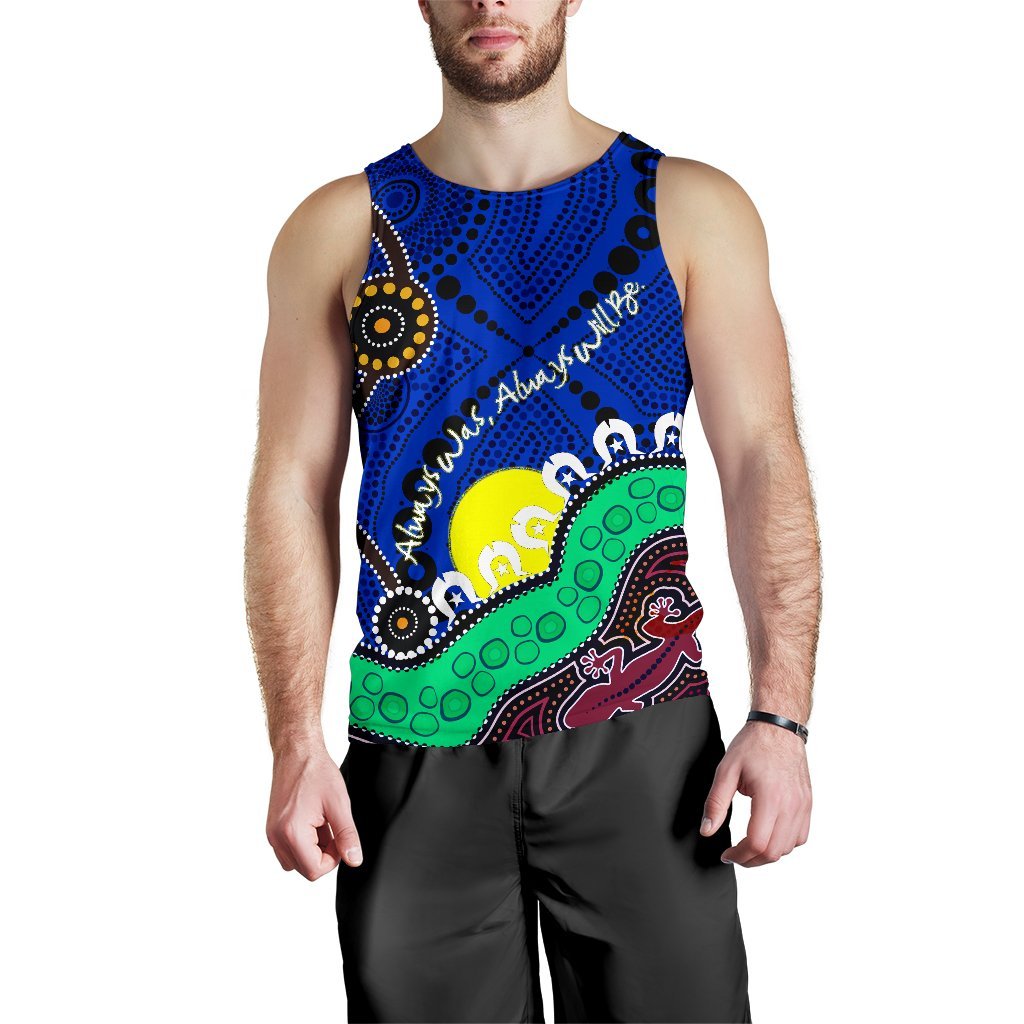 Men's Tank Top - Aboriginal NAIDOC Week Style - Vibe Hoodie Shop