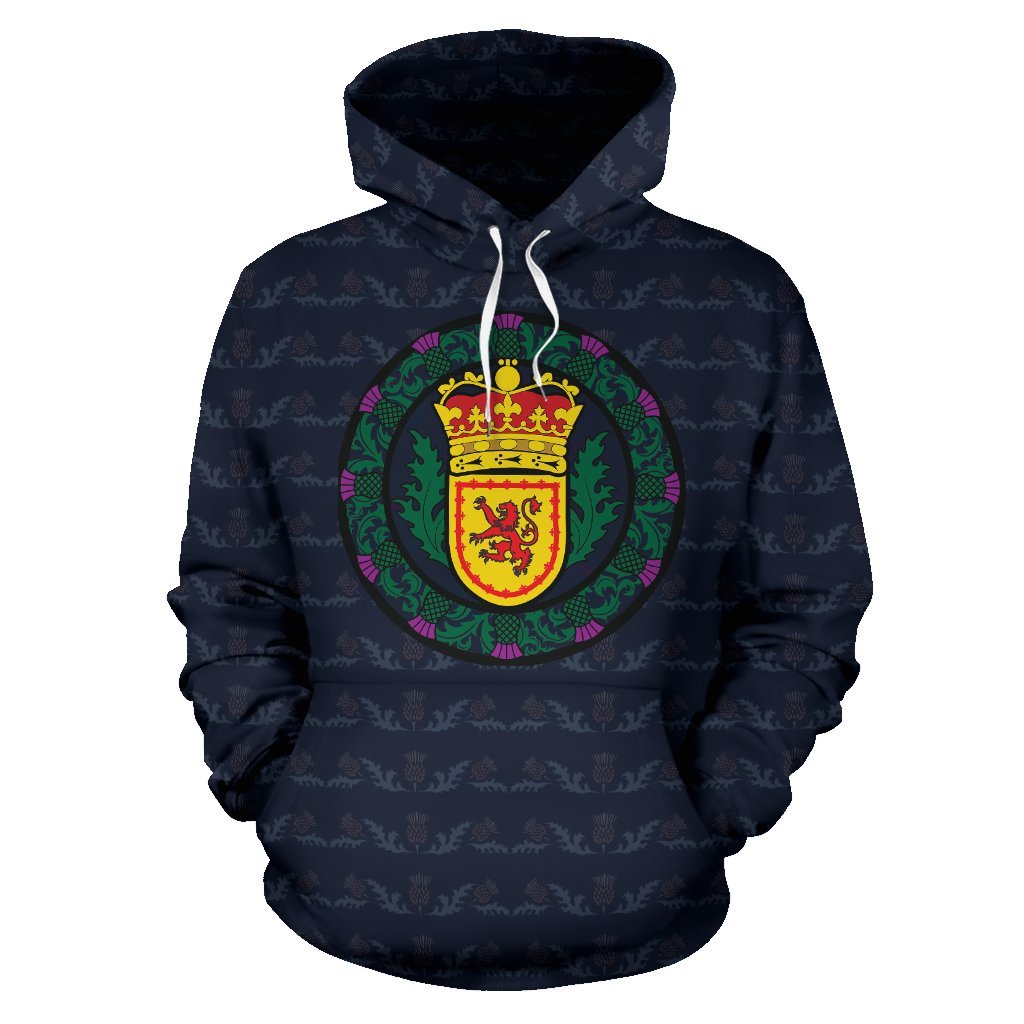 Scotland Hoodie - The King Of Scots - Vibe Hoodie Shop