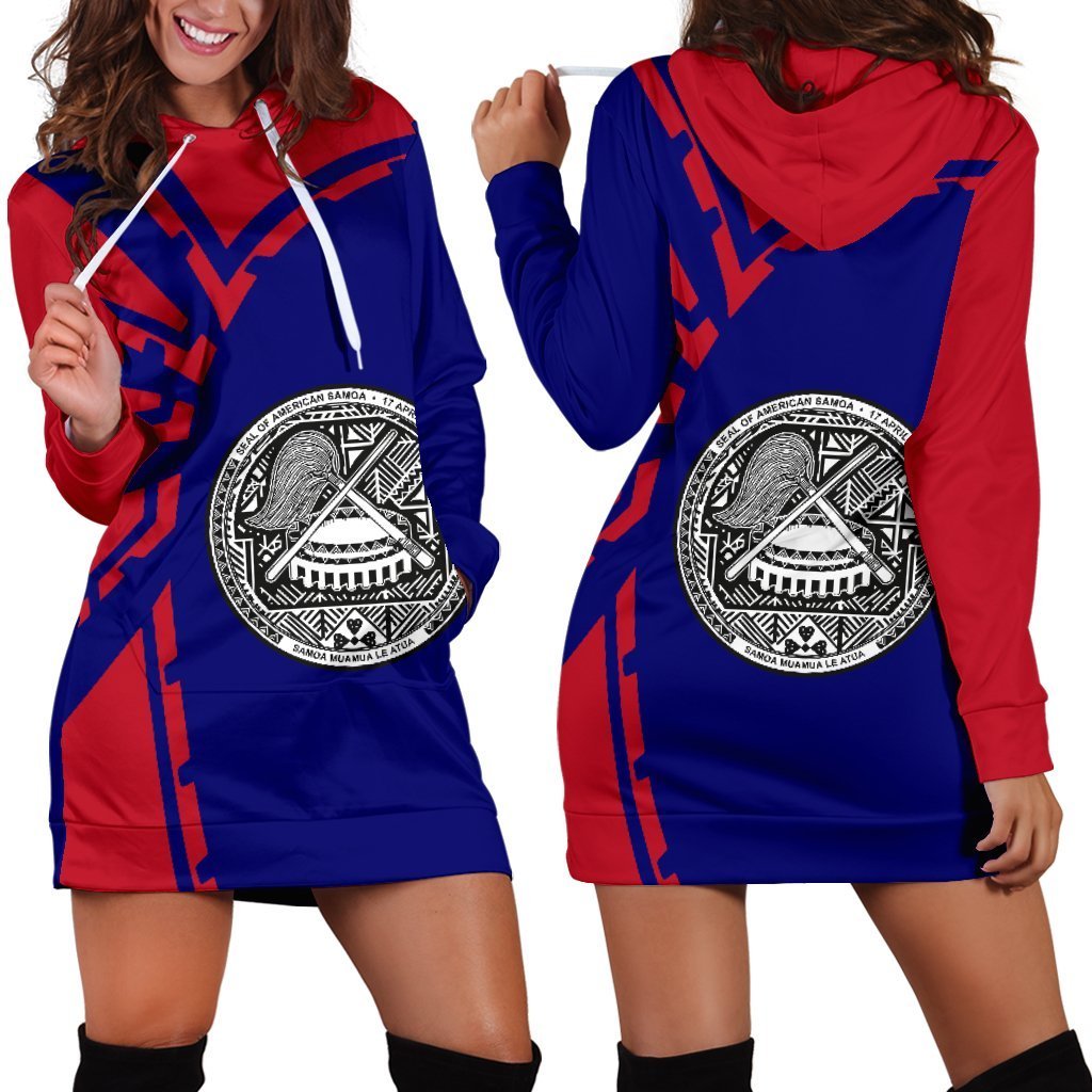 American Samoa Hoodie Dress Premium Style - Vibe Hoodie Shop